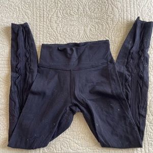 Lululemon Leggings with Mesh cutout